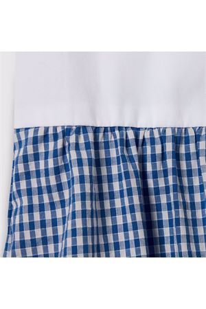 Tutina neonato in cotone a quadretti GUCCI KIDS | 854181XWA7Y4337